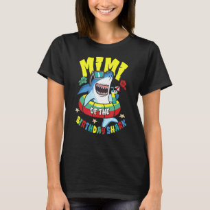 Mimi Of The Birthday Shark Matching Family T-Shirt