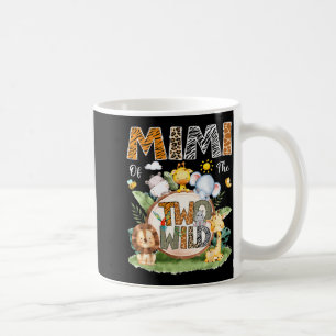 Mimi Of The Two Wild 2nd Birthday Boy Jungle Coffee Mug