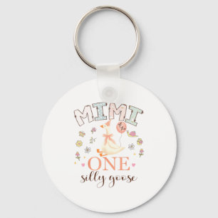 Mimi One Silly Goose 1st Keychain