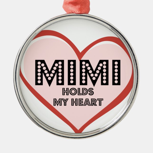 Mimi ornement rond (Devant)