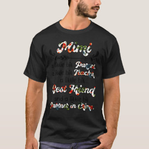 Mimi Parent Teacher Partner In Crime   T-Shirt