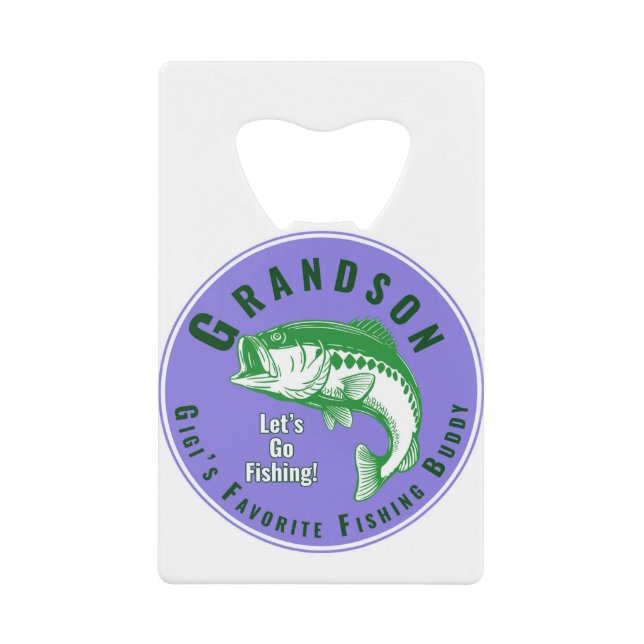 Mimi’s Favourite Fishing Buddy Credit Card Bottle Opener (Front)