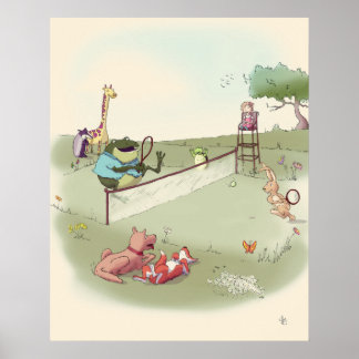 MiMi Ventures - Anyone For Tennis Canvas Print