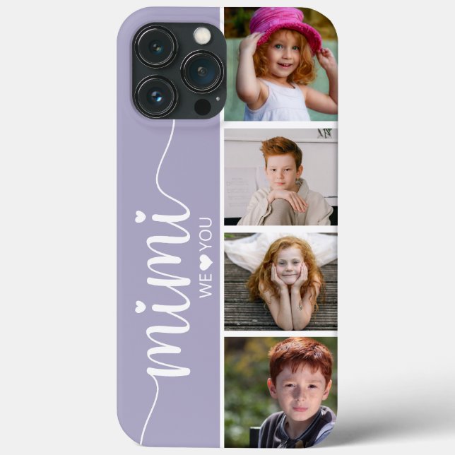 Mimi We Love You Photo Case-Mate iPhone Case (Back)