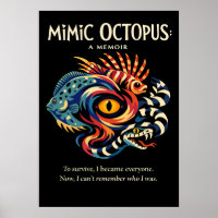 Mimic Octopus Identity Metaphor Art