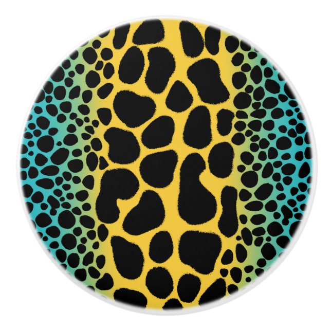 Mimic Poison Dart Frog Ceramic Knob (Front)