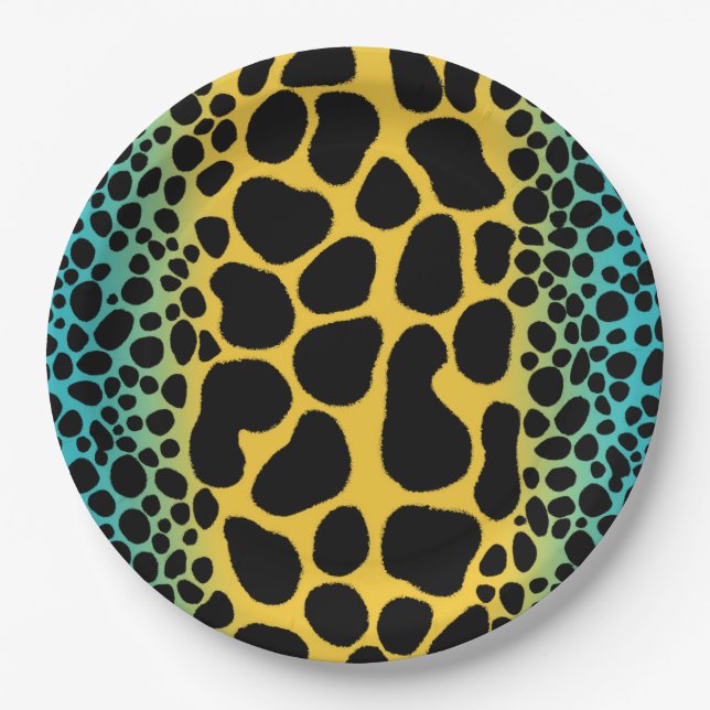 Mimic Poison Dart Frog Paper Plate (Front)