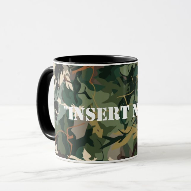 Mimicking Nature: The Science of Camouflage Mug (Front Left)