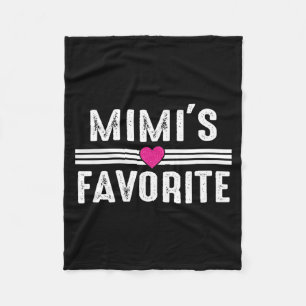 Mimi's Favorite Fleece Blanket