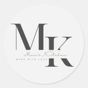 Mimi's Kitchen Logo Classic Round Sticker