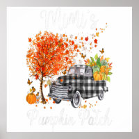Mimis Pumpkin Patch Truck Art, Mimi Happy