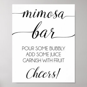 Mimosa Bar Impression   Signe de Mimosa pour douch