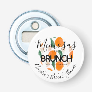 Mimosa Brunch Hand Drawn  Bridal Shower    Bottle Opener