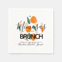 Mimosa Brunch Hand Drawn  Bridal Shower   