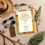 Mimosa Citrus Birthday Brunch Invitation<br><div class="desc">Mimosa Citrus Birthday Brunch Invitation. This invitation is totally customisable,  you can even change the event name to a birthday or hen's night.</div>