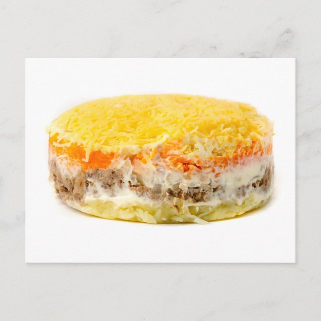 Mimosa Salad Postcard (Front)