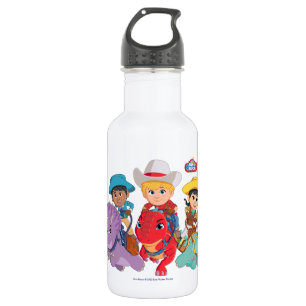 Min and Clover   Dino Ranch 532 Ml Water Bottle