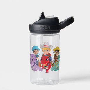 Min and Clover   Dino Ranch Water Bottle