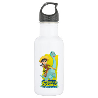 Min & Clover | Making a Dino Difference 532 Ml Water Bottle