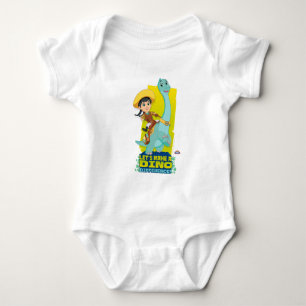 Min & Clover   Making a Dino Difference Baby Bodysuit