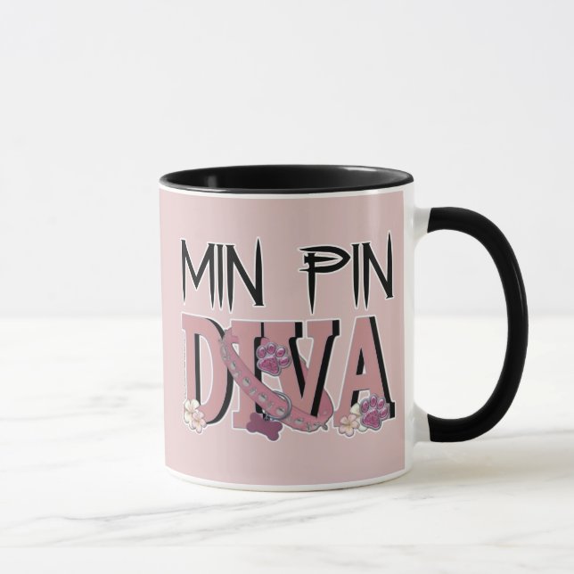 Min Pin DIVA Mug (Right)