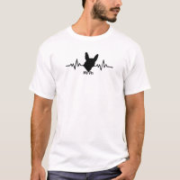 Min Pin Heartbeat Tee - Miniature Pinscher Shirt