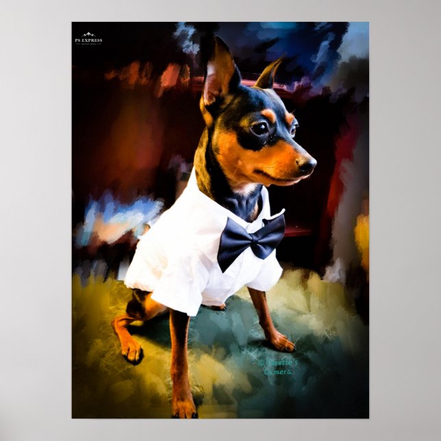 Min Pin in Style 2 Poster (Front)