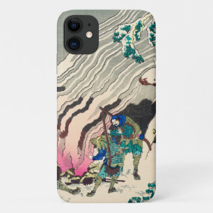 Minamoto no Muneyuki Ason by Katsushika Hokusai iPhone 11 Case