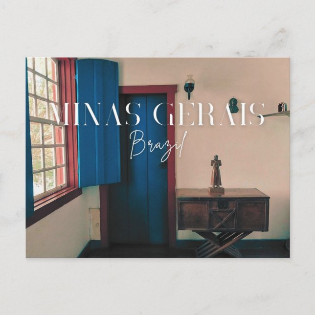 Minas Gerais Brazil  Postcard (Front)