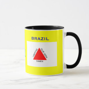 Minas Gerais, Brésil Drapeau & Crest Mug