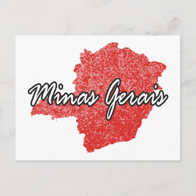 Minas Gerais Postcard (Front)