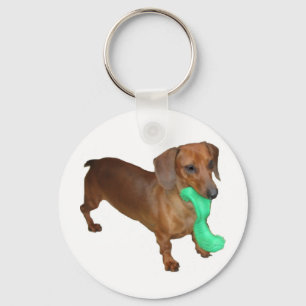 Minature Dachshund Keychain