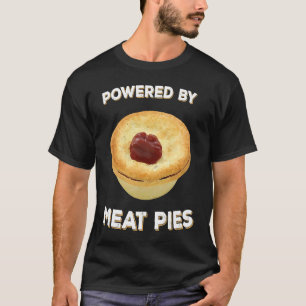 Mince Meat Pie Powered by Meat Pies T-Shirt
