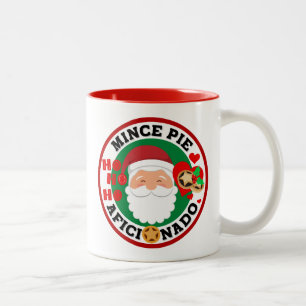 Mince Pie Aficionado - Guess Who? Two-Tone Coffee Mug