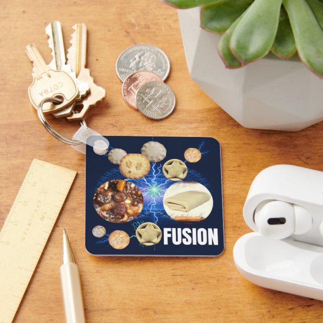 Mince Pie Fusion Keychain (Desk)