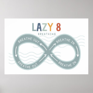 Mince Respiration Lazy 8 Respiration Poster