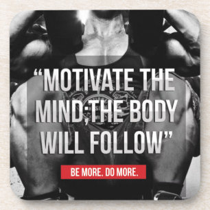 Mind and Body - Workout Motivational Coaster