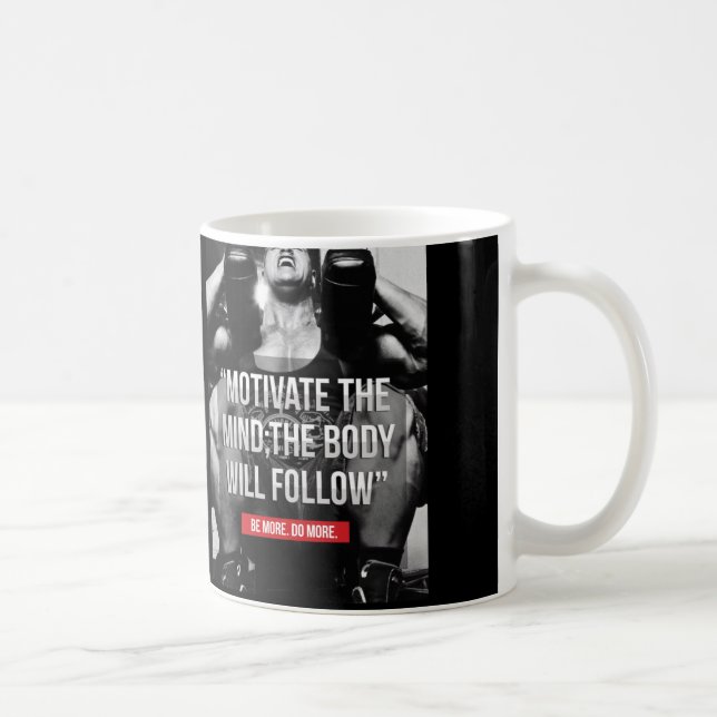 Mind and Body - Workout Motivational Coffee Mug (Right)