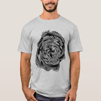 Mind-bending Optical Illusion Hypnotic Geometric T-Shirt