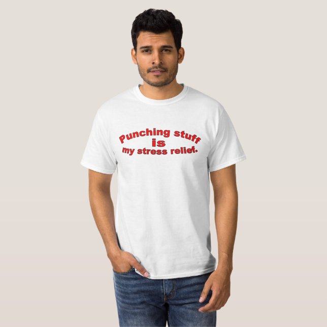 Mind Body Defence Punching Stuff Shirt (Front Full)