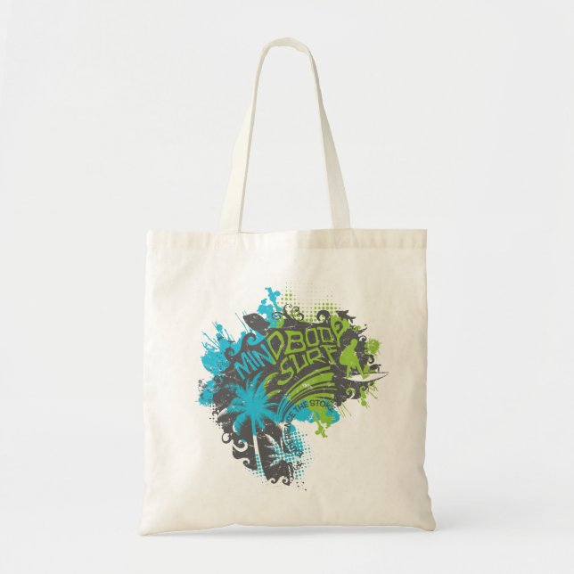 Mind Body Surf Tote Bag (Front)