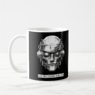 Mind Control Cyberpunk Robot Coffee Mug