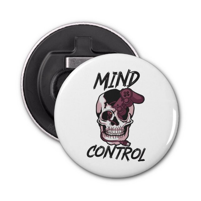 Mind control gaming design bottle opener (Front)