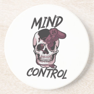 Mind control gaming design coaster