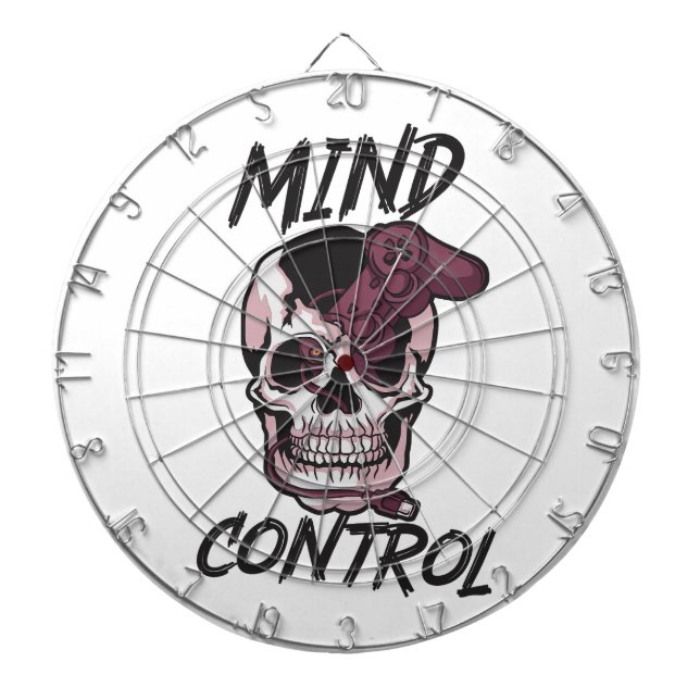 Mind control gaming design dartboard (Front)