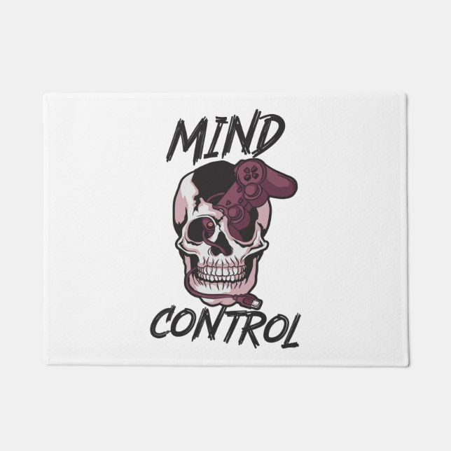 Mind control gaming design doormat (Front)