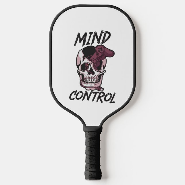 Mind control gaming design pickleball paddle (Front)