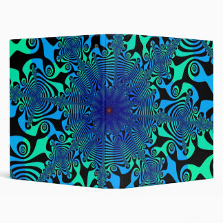 Mind Freak in Blue & Green Binder