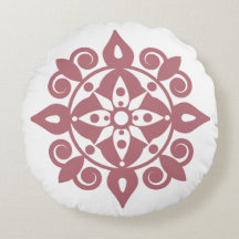 Mind fresh Mandala Design round pillows