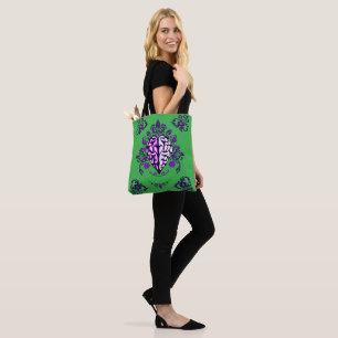Mind Harmony – Ornamental Brain‑Heart Fusion Tote Bag